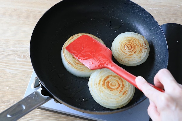新たまのステーキ　バター醤油味