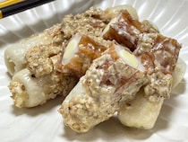 詰めて焼くだけ！「ちくわチーズのめんつゆマヨ焼き」が簡単でおいしい