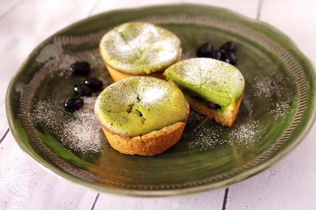 ホットケーキミックスなのに本格的！「抹茶チーズタルト」の簡単レシピ