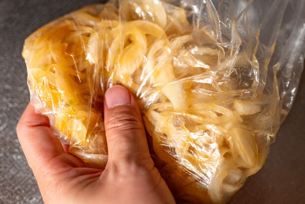 新玉ねぎの旨塩ポン漬け作り方