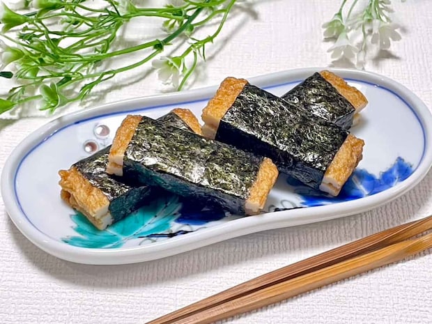 あと一品足りないときに♪切って巻くだけ「さつま揚げの海苔巻き」レシピ