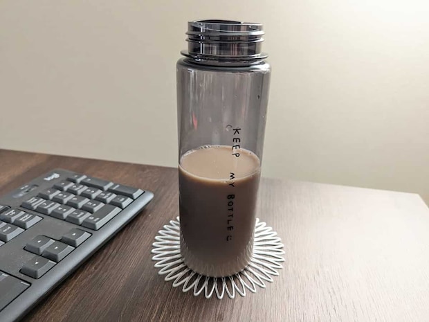 キャンドゥ ドリンクボトル　５００ｍｌ　ゆる英字ＡＳ 使用例