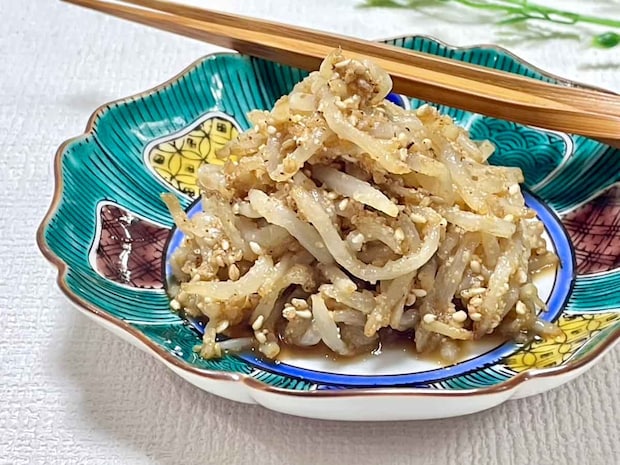 じゃがいもと豚肉の照り焼き