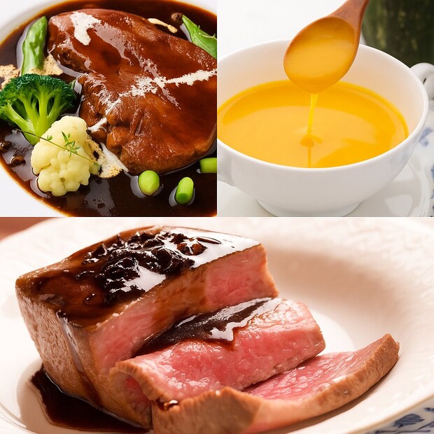 フレンチレストランノワドココ／初めてのノワ・ド・ココ名物料理セットA(3種類)