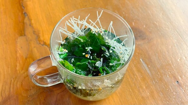春雨わかめスープ