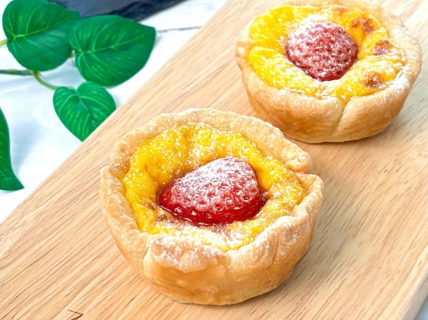 いちごエッグタルト