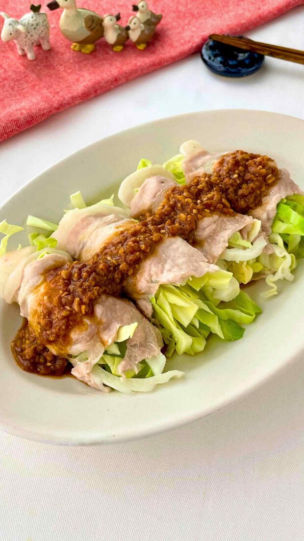 しょうゆ麹キャベツロール
