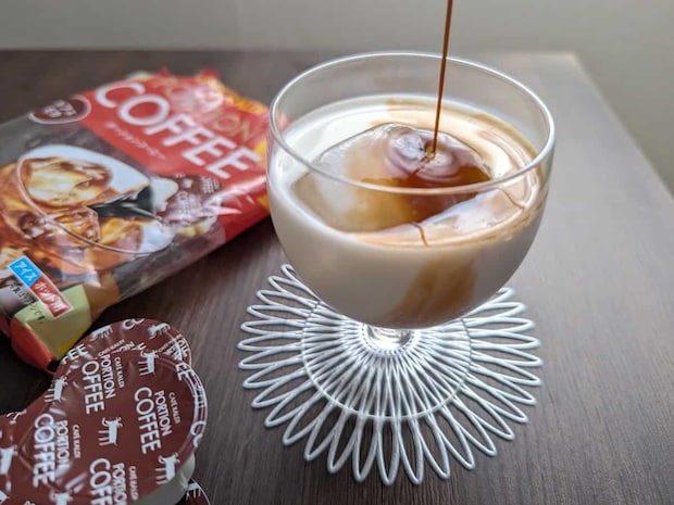 カルディコーヒーファーム ポーションコーヒー　カフェモカ 使用例