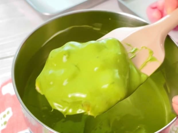 抹茶いちごアイス