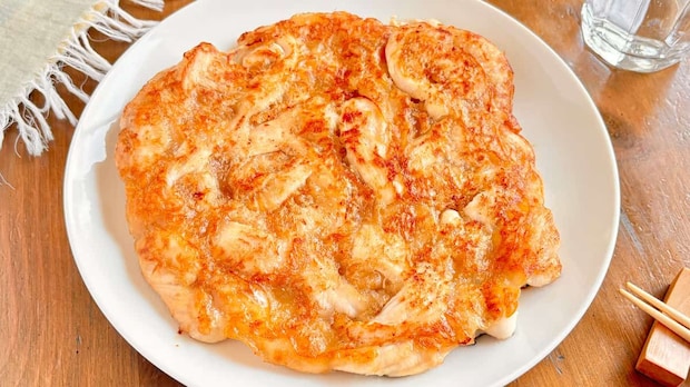 鶏むね肉のもっちり焼き
