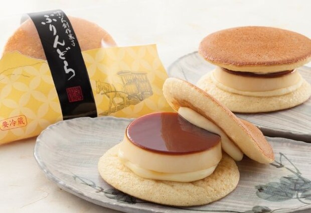 ゆふいん創作菓子 ぷりんどら 4個入／菊家