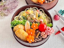 お弁当にも◎旨みたっぷり「あさりと三つ葉のあんかけパスタ」レシピ