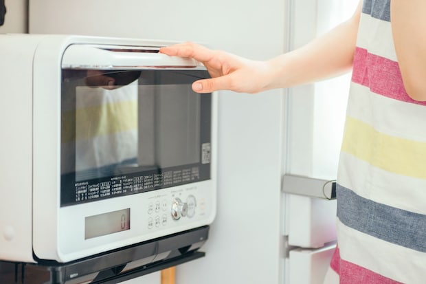 焼けるレンジ調理器
