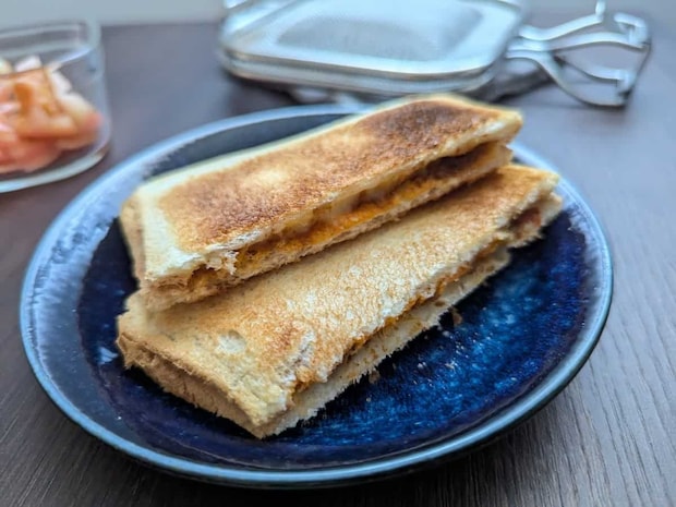 オークス レイエ グリルホットサンドメッシュ 完成写真