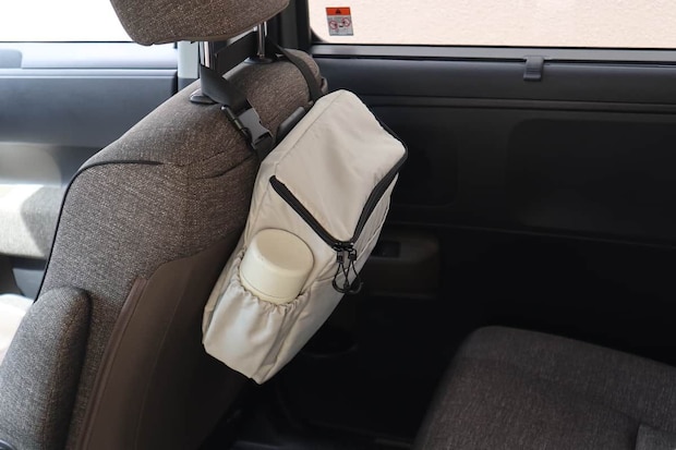 bon moment スリムに置ける 車用 保冷バッグ シートバッグポケット／ボンモマン