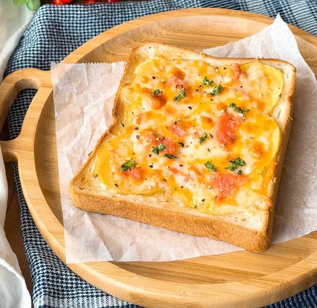 新じゃががあるうちに作りたい!「新じゃが明太チーズトースト」