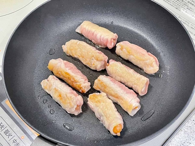 ウインナーの豚肉巻き