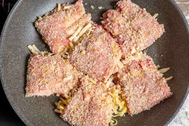 チーズとんかつ作り方