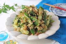 漬け込み時間ゼロで味しみ♪薬味たっぷり「やみつき塩だれきゅうり」