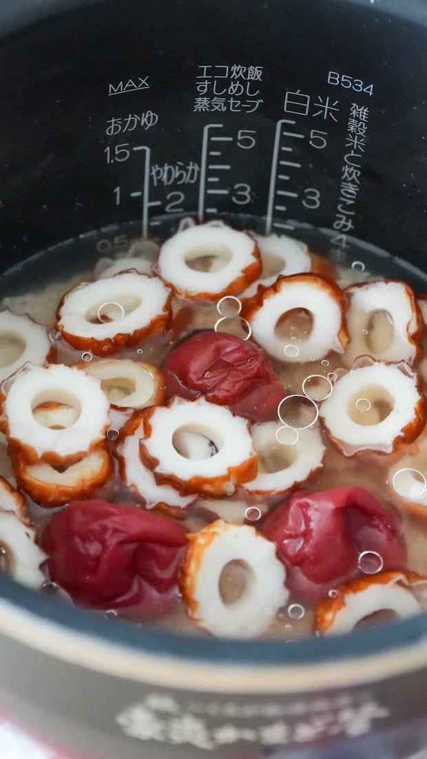 太白ごま油でキラキラ
