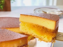 1つで2つのおいしさ♪「絶品プリンケーキ」