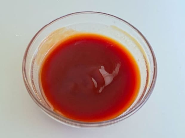 豚こまとズッキーニのケチャップカレー炒め