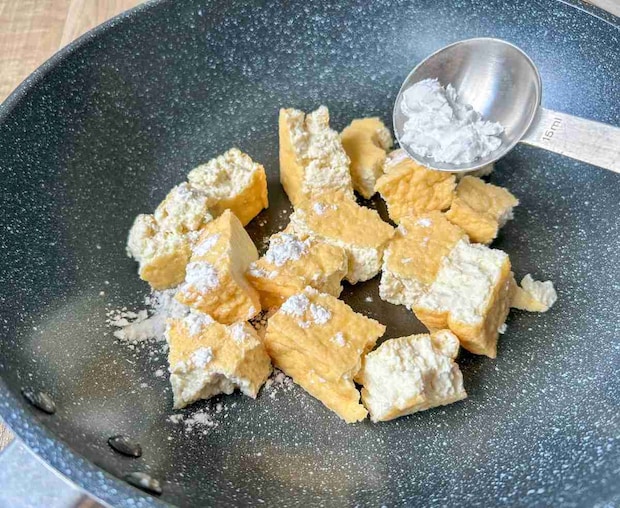 「厚揚げで作る！酢豚風」レシピ