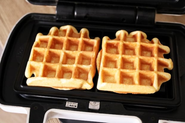 ホットケーキミックスで簡単ワッフル08