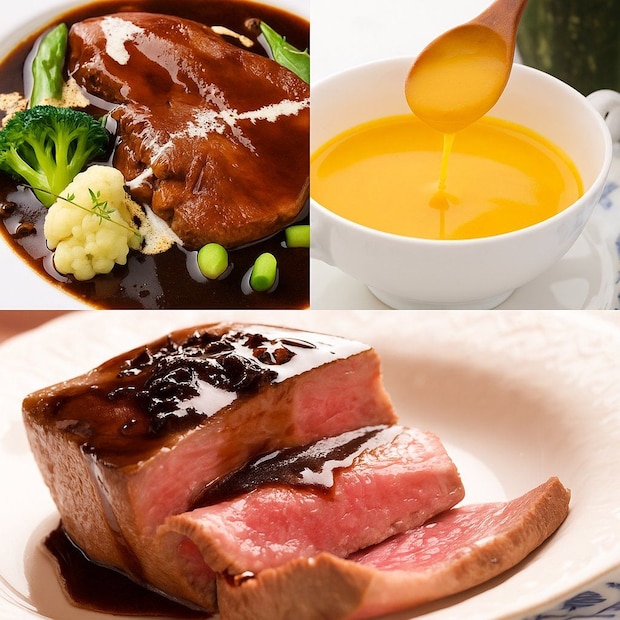 初めてのノワ・ド・ココ名物料理セットA(3種類)/産地直送本格フレンチレストランノワドココ