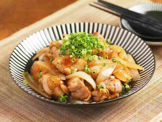 鶏もも肉と玉ねぎの甘酢炒め