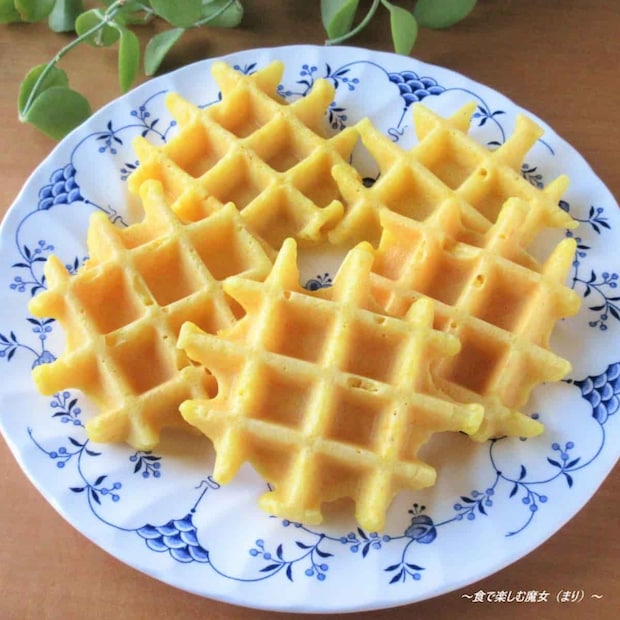 食で楽しむ魔女（まり）さん 丸ごと1本食べつくす×とうもろこしレシピ とうもろこし米粉ワッフル
