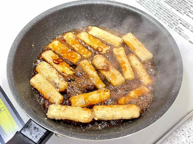 ご飯が止まらないごぼうの甘辛炒め