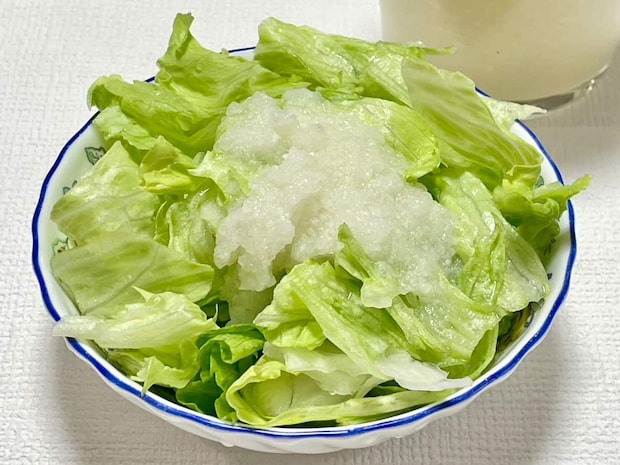 新玉ねぎの塩麹ドレッシング