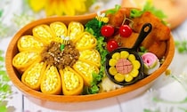 夏らしさ満点！子どもも喜ぶ「#ひまわり弁当」