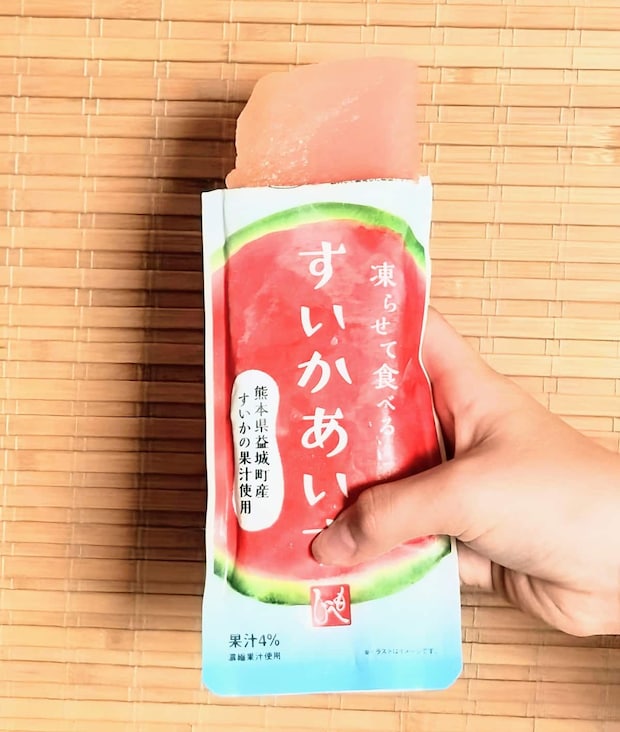 カルディコーヒーファーム「凍らせて食べるすいかあいす」
