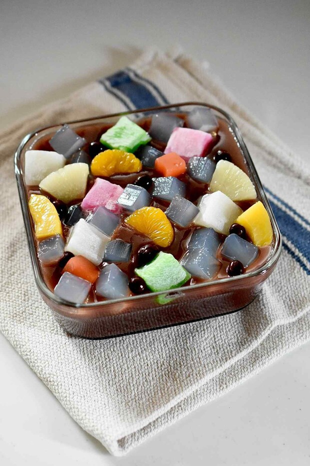 「あんみつ水ようかん」レシピ