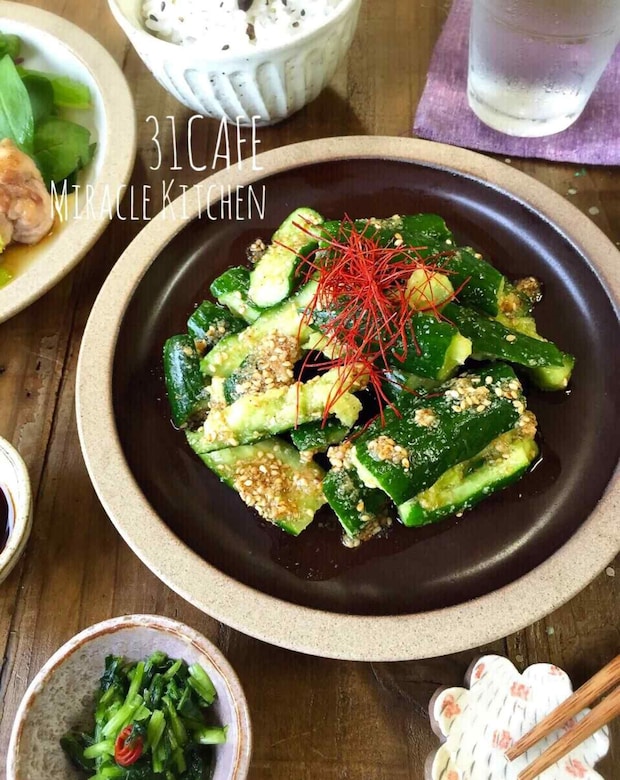 野菜がもりもり食べられる♪ごま油香る「夏野菜ナムル」レシピ5選