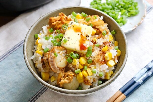 甘じょっぱさにハマる!「とうもろこしバターご飯」にやみつき