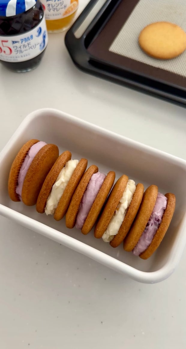 クリームチーズサンド