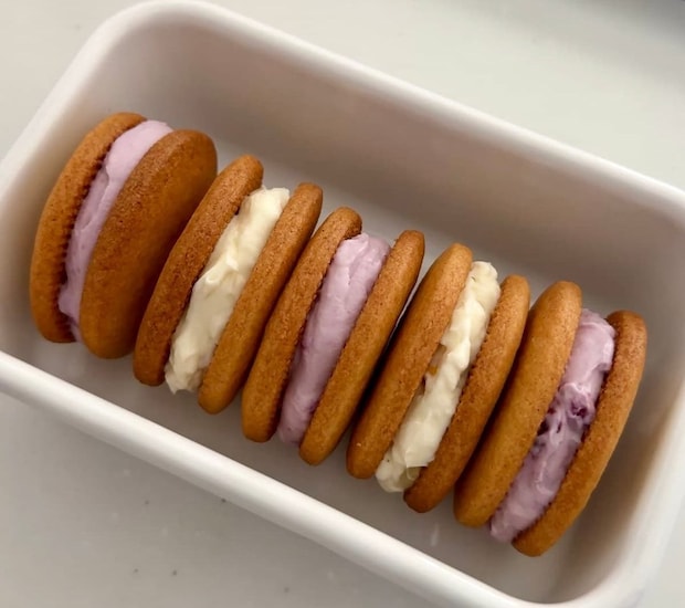 しっかり冷やして食べる♪ジャムで簡単「クリームチーズサンドクッキー」の作り方