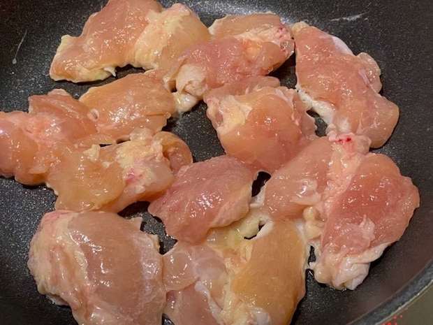鶏肉のケチャップソース