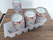 冷蔵庫のごちゃつき解消！セリアの引き出せる「ストッカー」が便利
