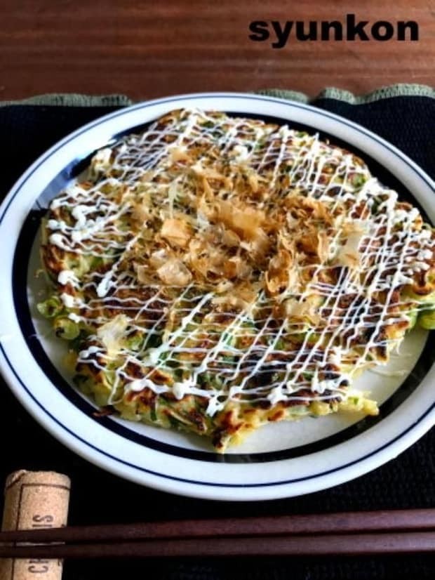 「ねぎ焼きそうめん」レシピ
