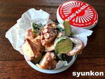 食べだすと止まらない！簡単「たこきゅうりキムチマヨ」