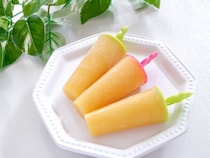 材料3つで作れる♪暑い日に食べたい「溶けないオレンジアイス」