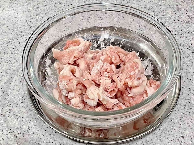 豚肉のネギみそ