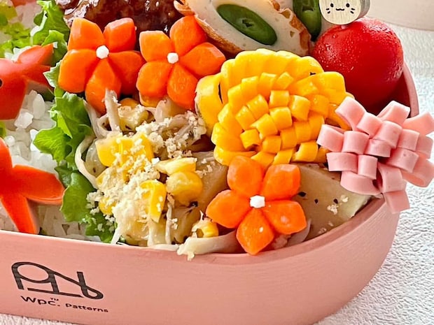 ポテトと舞茸のコーンチーズ蒸し