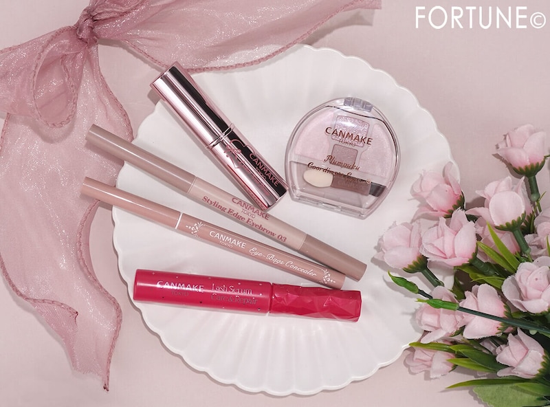 キャンメイク25年秋コスメ|新作リップ『ラスターヴェールルージュ』など全5品をスウォッチ&レビュー