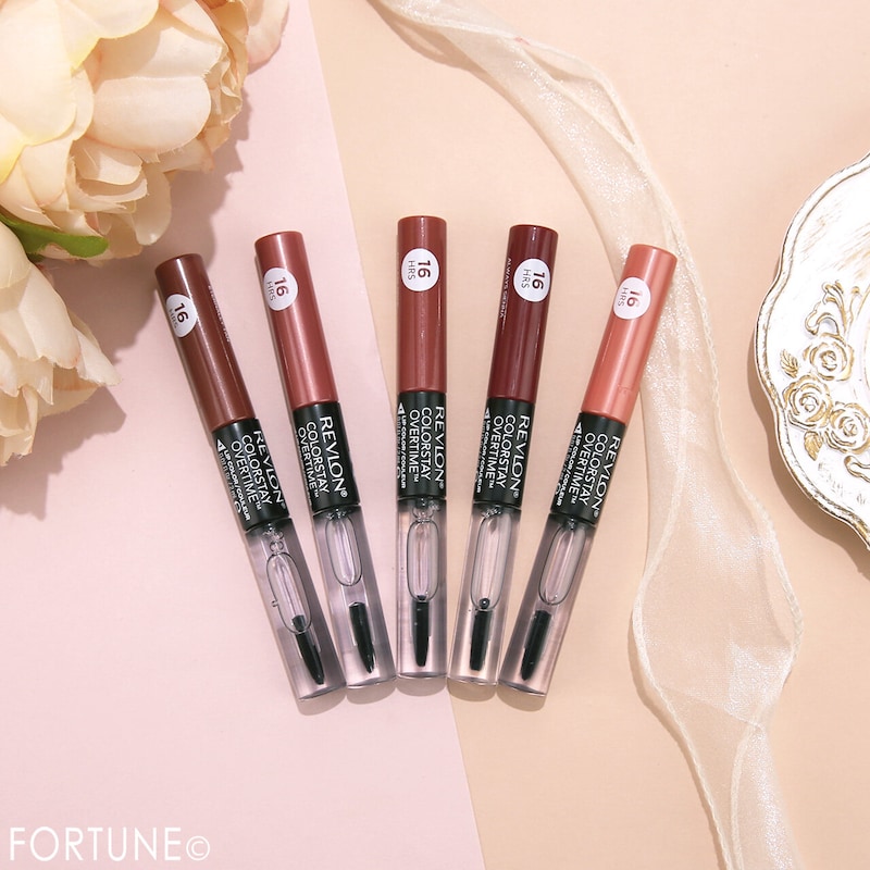 レブロン26年春新作｜ツヤと色が続く『カラーステイ オーバータイム リップカラー N』を全色レビュー