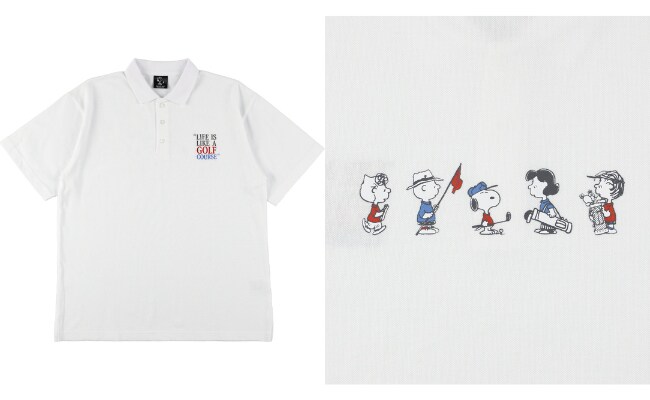 『オーソルヴェール軽井沢倶楽部』とコラボレーションしたオリジナルグッズのポロシャツ
